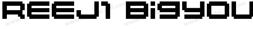 REEJ1 BigYoungGB20字体转换